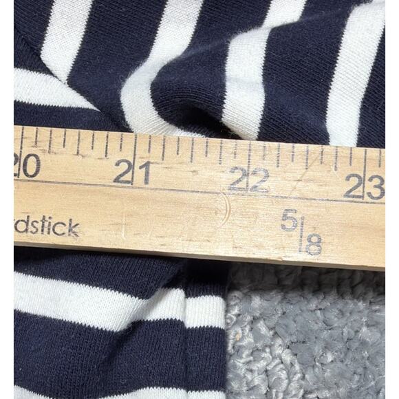 Talbots French Terry Johnny Collar Fleece Pull Over XL Minimalist Preppy Casual - Picture 5 of 6